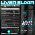 Alchemy Labs Liver Elixir Liver Support Supplement 30 Servings Supplement Facts - Milk Thistle Seed Extract | Svpplements