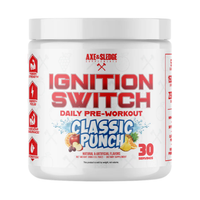 Axe & Sledge Ignition Switch Pre-Workout Powder 30 Servings - L-Citrulline 4000mg | Svpplements