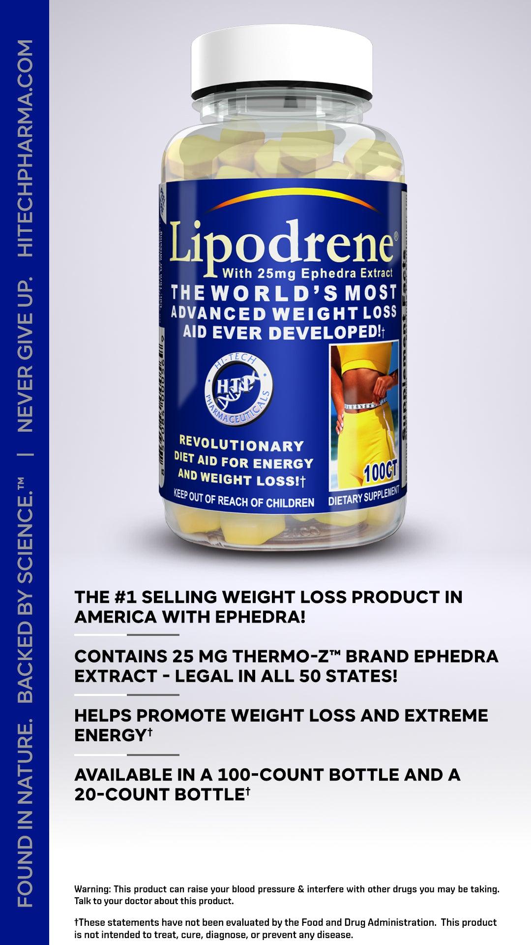 Hi-Tech | Lipodrene | 90ct