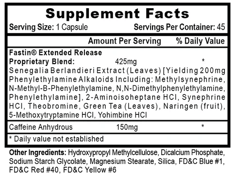 Hi-Tech | Fastin-XR  Weight Loss Aid