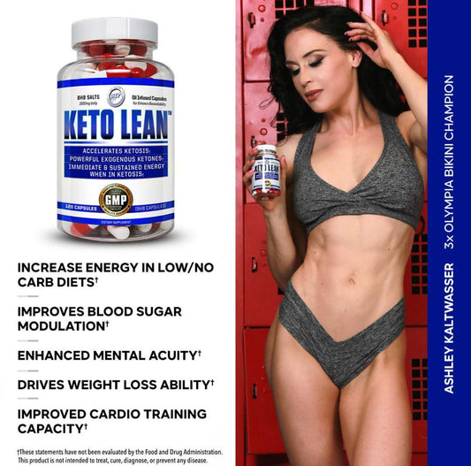 Hi-Tech Pharmaceuticals | Keto Lean | 120 Caps Capsule 120 Servings Supplement Facts - Keto Lean™ BHB Ketosis | Svpplements
