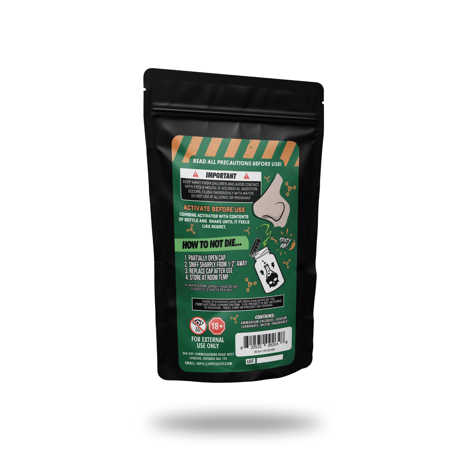 Obsidian Ammonia | Irish Car Bomb