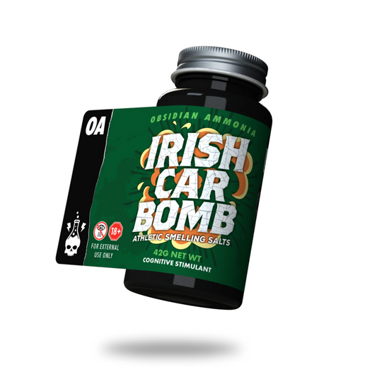 Obsidian Ammonia Irish Car Bomb Strength Inhalant N/A Servings - Classic smelling salt inhalant formula | Svpplements