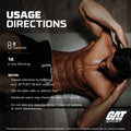 GAT Sport GAT Sport | Jet Fuel Black - Back View | Svpplements