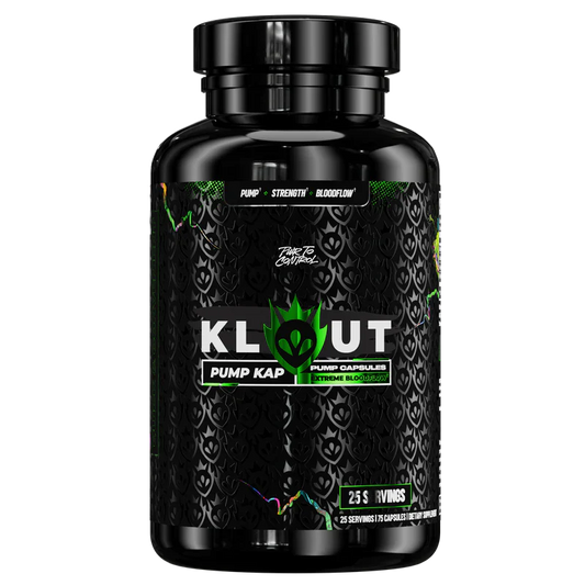 Klout Pump Kap Pump Capsules 25 Servings - Betaine Nitrate 1000mg | Svpplements