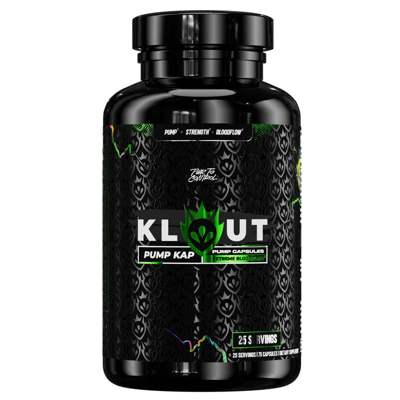 Klout Pump Kap Pump Capsules 25 Servings - Betaine Nitrate 1000mg | Svpplements