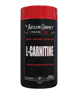 Insane Labz L-Carnitine Tartrate Fat Burner Capsules 90 Servings - L-Carnitine Tartrate 750mg | Svpplements