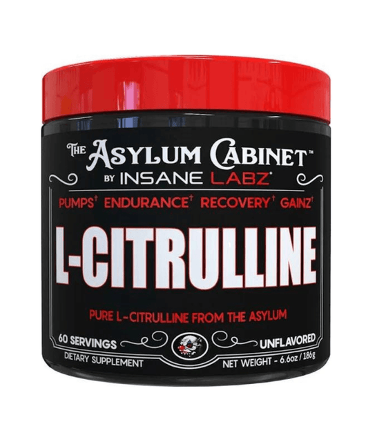 Insane Labz L-Citrulline Powder 60 Servings - Caffeine Anhydrous Undisclosed | Svpplements