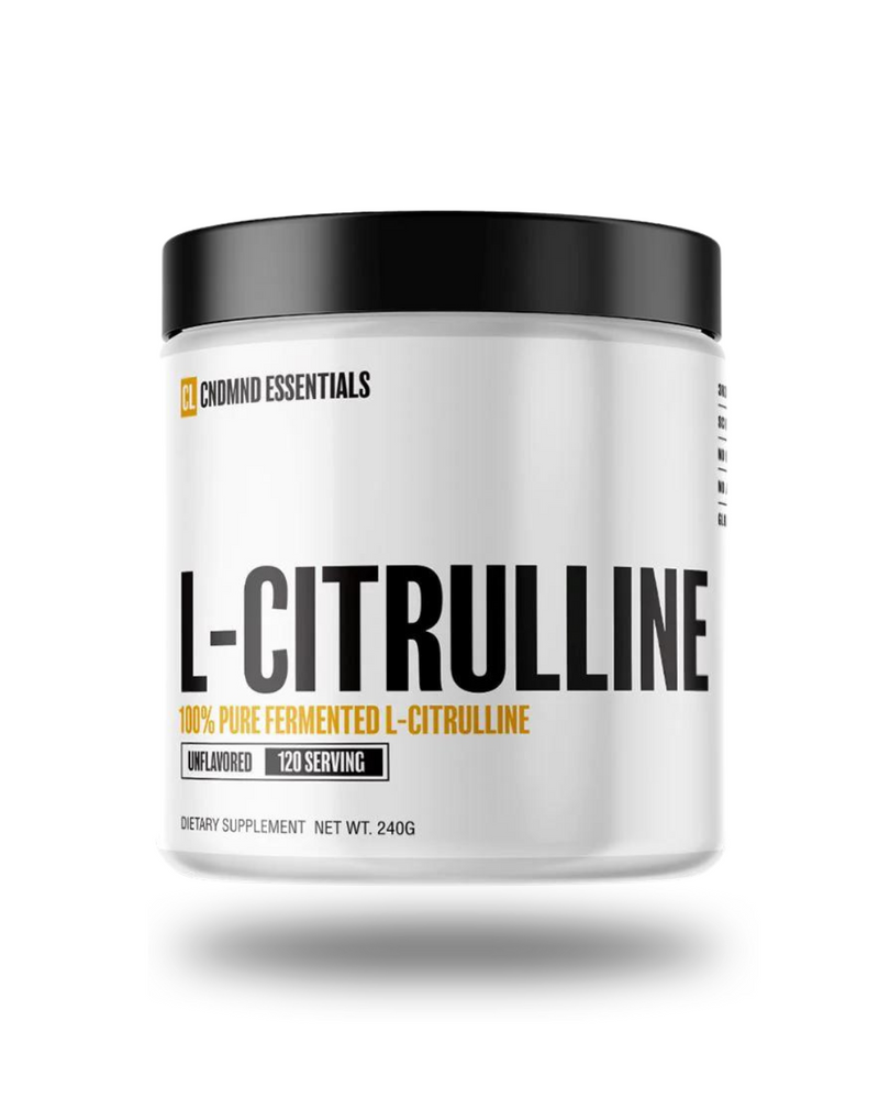 CNDMND Essentials L-Citrulline Pump Powder 120 Servings - Fermented L-Citrulline 2g | Svpplements