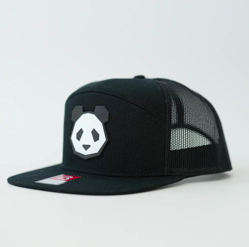 Panda Supps Premium Leather Color Patch Snap Back Hat Accessory 1 Count - Premium snapback with leather patch | Svpplements