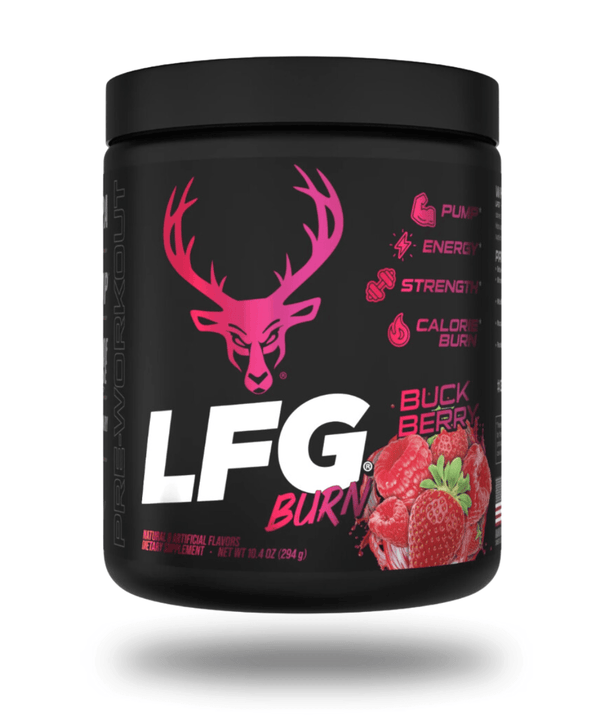 Bucked Up LFG Burn Pre-Workout Powder 30 Servings - Citrulline Malate 6000mg | Svpplements