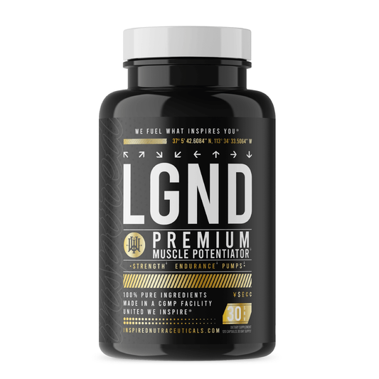 Inspired Nutraceuticals Dietary Supplement - Product Front | Svpplements
