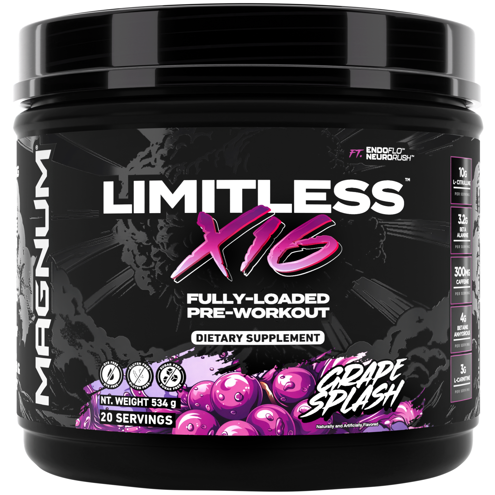 Magnum | Limitless X16 | Pre-workout