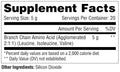 Metabolic Nutrition | BCAA Powder | 60 Servings - Product Image | Svpplements