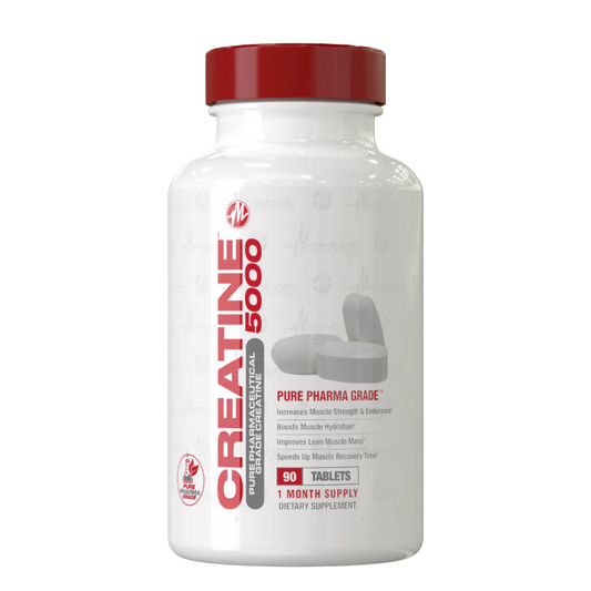 Metabolic Nutrition Creatine 5000 Tablets 30 Servings - Creatine Monohydrate 5000mg | Svpplements