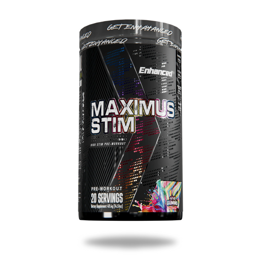Enhanced Maximus Stim Pre-Workout Powder 20 Servings - L-Citrulline 6g | Svpplements
