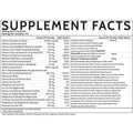 Inspired Multi Vitamin Multivitamin-Mineral Formula 30 Servings Supplement Facts - PeakO2® 1000mg | Svpplements