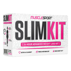 MuscleSport SlimKit Slimming Stack 30 Servings - Acetyl L-Carnitine 1000mg | Svpplements