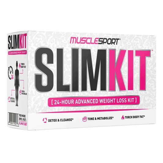 MuscleSport SlimKit Slimming Stack 30 Servings - Acetyl L-Carnitine 1000mg | Svpplements