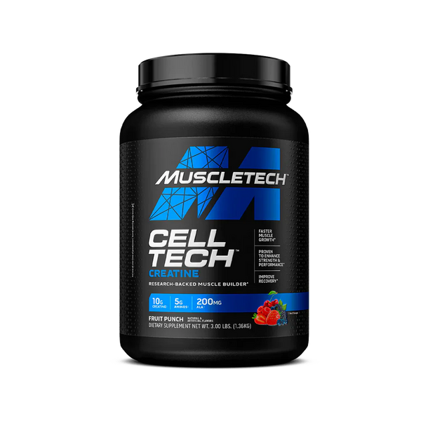 MuscleTech Cell-Tech Creatine Powder 27 Servings - Creatine Monohydrate 5g | Svpplements