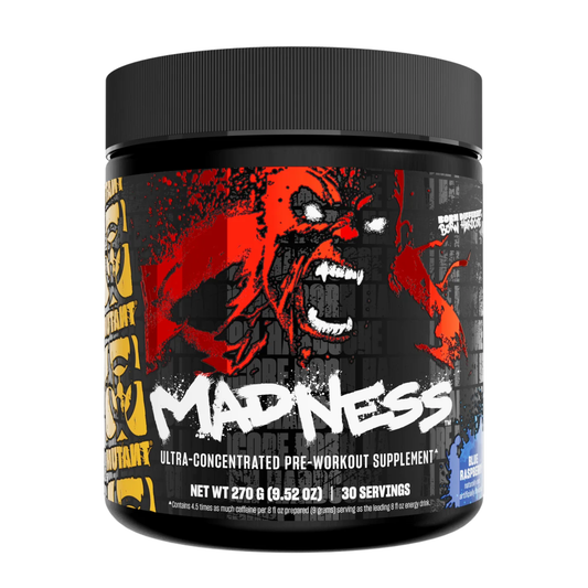 Mutant Madness Ultra-Concentrated Pre-Workout Powder 30 Servings - Niacin 20mg | Svpplements