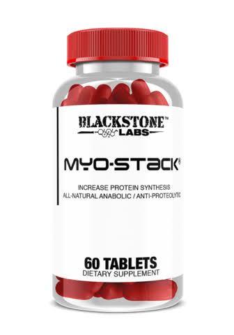 Blackstone Labs Myo-Stack Muscle Support Tablets 60 Servings - 5-Alpha-Hydroxy Laxogenin 50mg | Svpplements