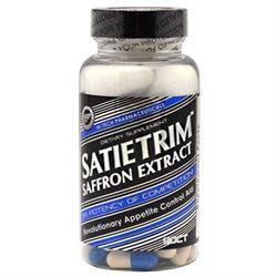 Hi-Tech Pharmaceuticals Satietrim Appetite Support Capsules 90 Servings Supplement Facts - Satietrim Saffron | Svpplements