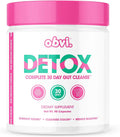 Obvi Detox Digestive Support Supplement 30 Servings - 1,218mg Detox Blend | Svpplements