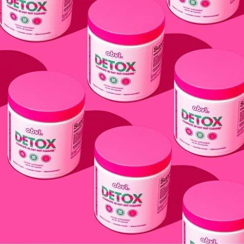 Obvi Detox Digestive Support Supplement 30 Servings Supplement Facts - 1,218mg Detox Blend | Svpplements