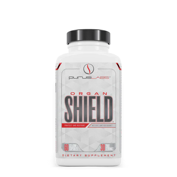 Purus Labs Organ Shield Wellness Support Capsules 30 Servings - Milk Thistle 300mg | Svpplements
