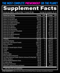 Black Magic Supply Black Magic | BZRK Overdrive | Preworkout - Package Detail | Svpplements