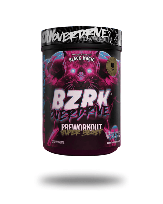 Black Magic BZRK Overdrive Pre-Workout Powder 40 Servings - L-Citrulline 7,714mg | Svpplements