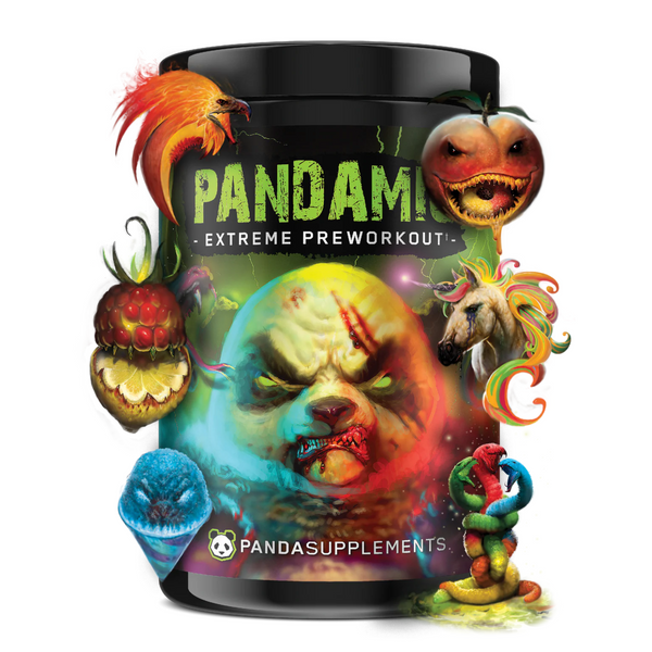 Panda Supps Pre-Workout Supplement - Product Front | Svpplements