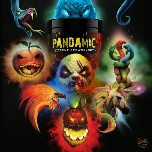 Panda Supps Pre-Workout Supplement - Supplement Facts | Svpplements