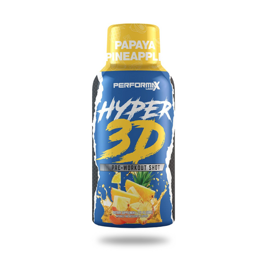 Hyper 3D Pre-Workout Ready-to-Drink 1 Serving - Caffeine Anhydrous 300mg | Svpplements