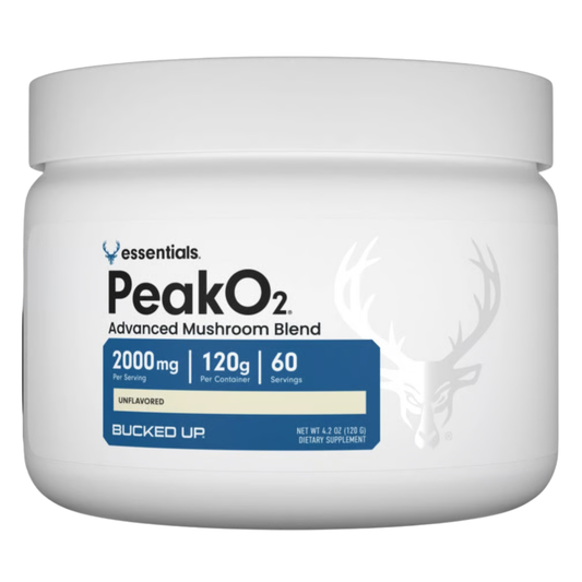 Bucked Up PeakO2 Adaptogenic Performance Pre-Workout Powder 30 Servings - Citrulline Malate 2:1 6000mg | Svpplements