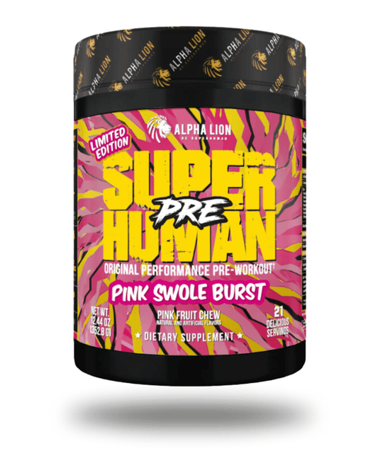 Alpha Lion SuperHuman Pre Pre-Workout Powder 21 Servings Supplement Facts - L-Citrulline 4000mg | Svpplements