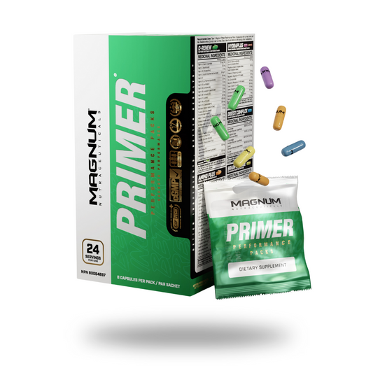 Magnum Nutraceuticals Primer Multivitamin Pack Vitamin Mineral 24 Servings - Vitamin C 250mg | Svpplements