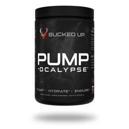 Bucked Up Pump-ocalypse Pre-Workout Powder Blood Raz 30 Servings - Citrulline Malate 6000mg | Svpplements