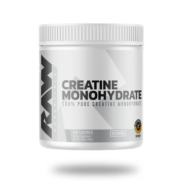 RAW Nutrition Creatine Monohydrate Powder 30 Servings - Creatine Monohydrate 5g | Svpplements