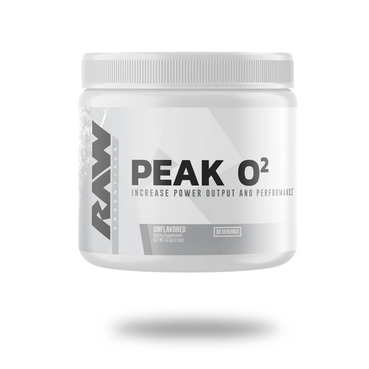 RAW Nutrition Peak O2 Endurance Powder 30 Servings - PEAKO2® | Svpplements