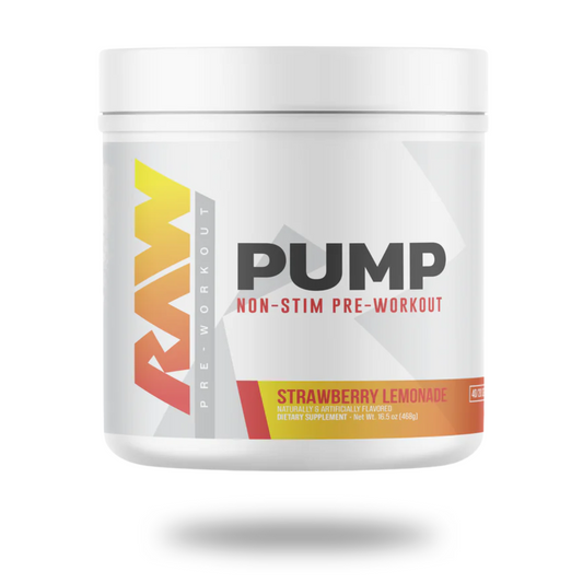 Raw Pump Stim-Free Pump Formula Powder 40 Servings - L-Citrulline 2.5g | Svpplements