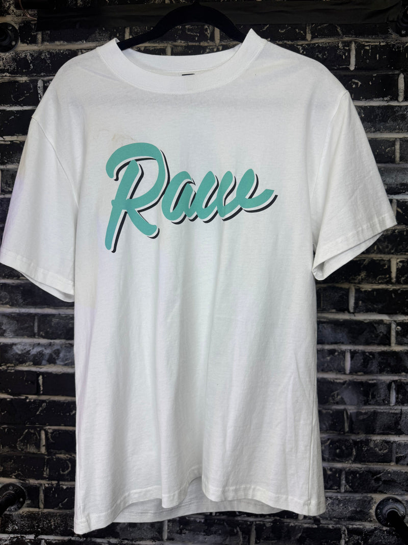 RAW Nutrition Script Shirt Accessory N/A Servings - Official RAW Nutrition apparel | Svpplements
