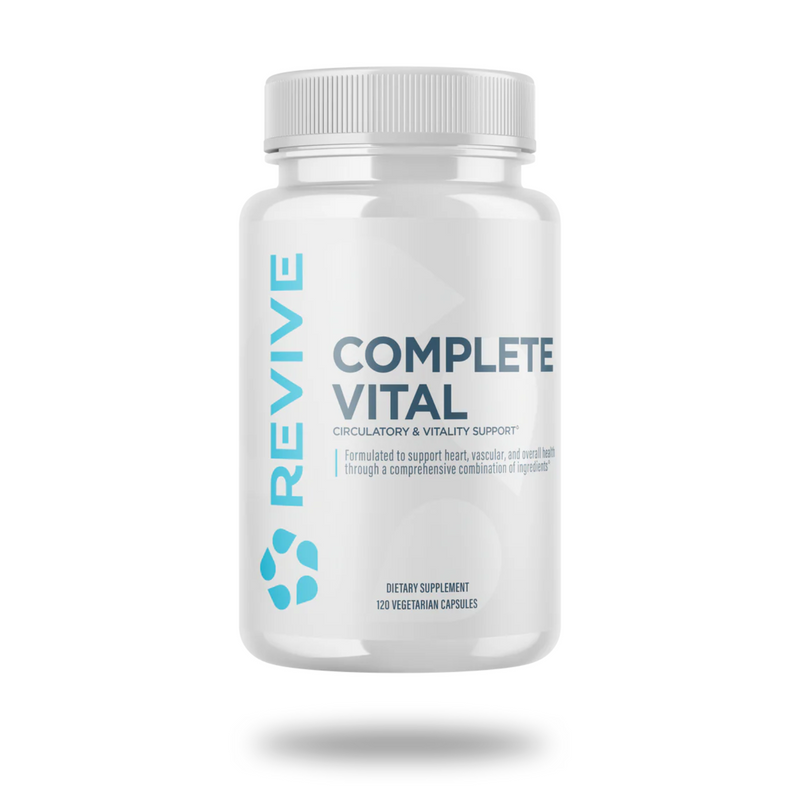Revive Complete Vital Cardiovascular Wellness Capsules 30 Servings - Red Yeast Rice 600mg | Svpplements