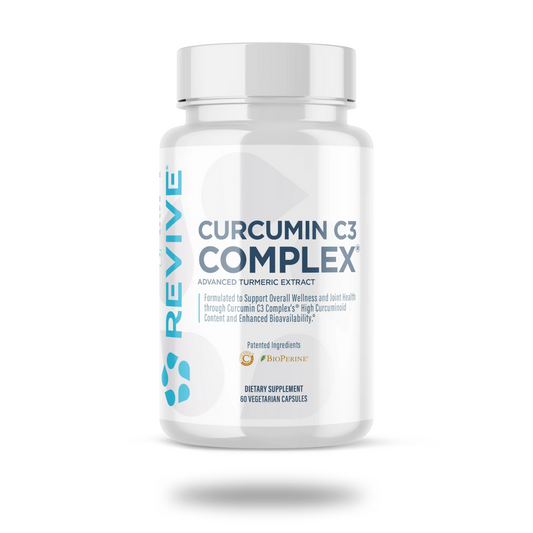 Revive Turmeric Curcumin Supplement Capsules 30 Servings - Curcumin C3 Complex® 500mg | Svpplements