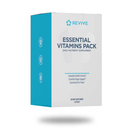 Revive MD | Essential Multi Vitamins Pack - Product Front | Svpplements