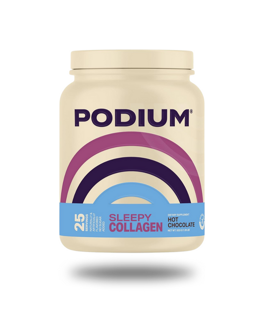 Podium Sleepy Collagen Sleep Supplement Powder 25 Servings - Collagen 16.2g | Svpplements