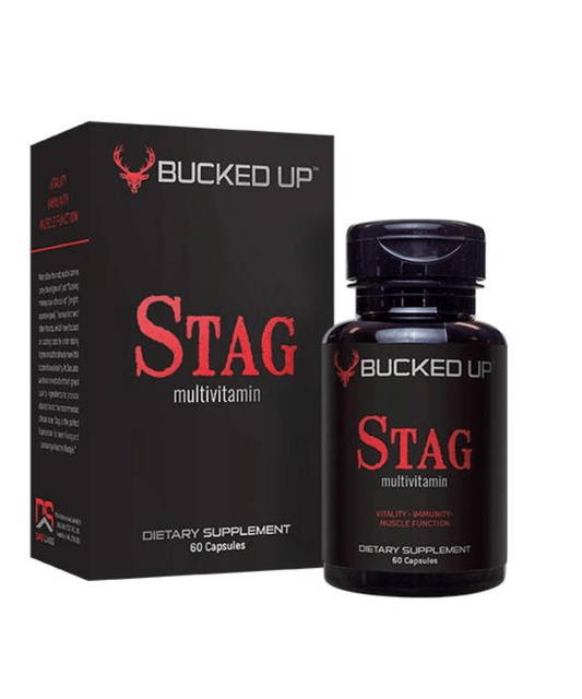 Bucked Up Multivitamin Mineral Formula 30 Servings Supplement Facts - Iron 65 mg | Svpplements