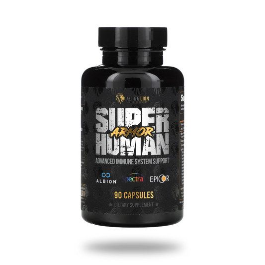 Alpha Lion SuperHuman Armor Immune Wellness Supplement 30 Servings - Vitamin C 500mg | Svpplements
