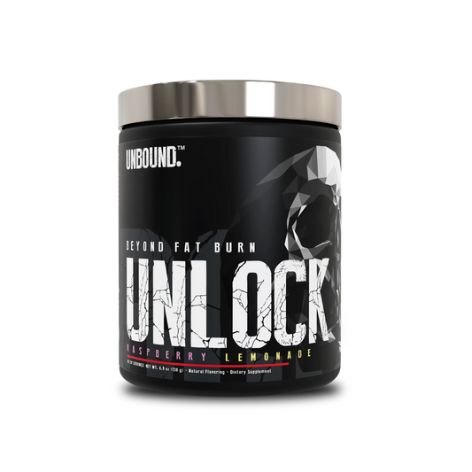 UNBOUND Unlock Fat Burner Powder 40 Servings - Acetyl L-Carnitine 2000mg | Svpplements